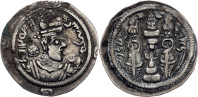 Sasanian, Drachm 579-590