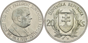 Slovakia, 20 Korun 1939
