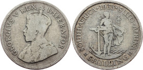 South Africa, 1 Shilling 1933, Pretoria