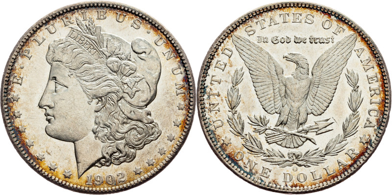 USA, Morgan Dollar 1902, O, New Orleans USA, Federal republic, Morgan Dollar 190...