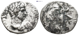CAPPADOCIA, Caesarea (12mm, 1,5 g) Hadrian (117-138) AR Hemidrachm, Dated RY 6 = 121-122. Obv: AVTO KAIC TPAI AΔ - PIANOC CEBACT - laureate, draped an...