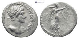 CAPPADOCIA. Caesarea. Hadrian, 120-121 AD. Hemidrachm (1.5 Gr. 14 mm)
Laureate head right.
Rev. Nike advancing right, holding wreath and palm.