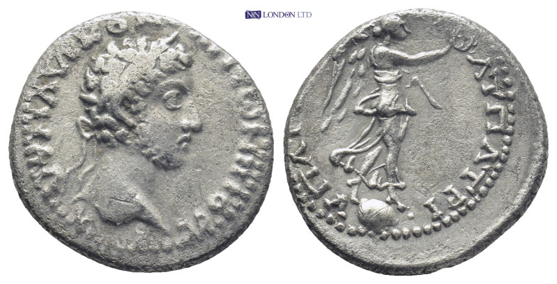 Cappadocia, Caesarea-Eusebia. Commodus (177-192). AR Didrachm (4.6 Gr. 18mm.) 
L...