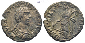 PHRYGIA, Apameia. Caracalla, 198-217 AD. AE. (25mm, 9.8 g) M. Mai. Attalianos, magistrate. Obv: M AYP ANTΩNЄINOC KAICAP. Bare-headed, draped and cuira...