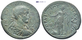 CILICIA. Corycus.Philip I.(244-249).Ae. (32mm, 14.2 g) Obv : ΑΥΤ Κ Μ ΙΟΥΛΙΟϹ ΦΙΛΙΠΠΟϹ ϹƐΒ. Laureate, draped and cuirassed bust. Rev : ΚΩΡΥΚΙΩΤΩΝ ΑΥΤΟΝ...