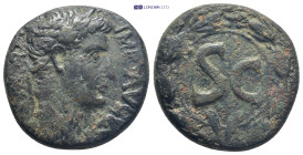 SYRIA, Seleucis and Pieria. Antioch. Augustus, 27 BC-AD 14. Ae (27mm, 15.4 g). IMP AVGVST TR POT Laureate head of Augustus to right. Rev. Large S C wi...