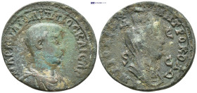 SYRIA, Seleucis and Pieria. Antioch. Philip II, as Caesar, 244-247. Ae (29mm, 11,8 g). MAP IOVΛ ΦIΛIΠΠOC KAICAP Bareheaded and draped bust right. Rev....
