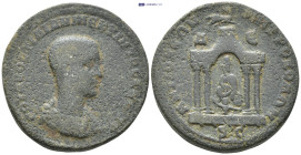 Syria, Seleucis and Pieria. Antiochia ad Orontem. Herennius Etruscus. As Caesar, A.D. 250-251. Æ octassarion (30mm, 19,7 g). ЄPЄNN ЄTPOV MЄ KV ΔЄKIOC ...
