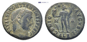 CONSTANTINE I. 307-337 AD. Æ Follis (21mm, 4.8 g). Struck 312-313 AD. Alexandria mint. FL VALER CONSTANTINVS P F AVG, laureate head right / GENIO AVGV...