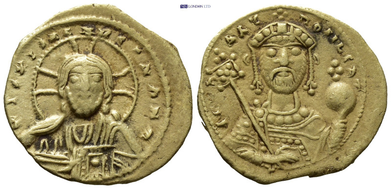 Constantine IX Monomachus AV Tetarteron Nomisma. (16mm, 4.0 g) Constantinople, A...