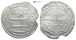 Umayyad Caliphate, Silver coinage. AR Dirham (25mm, 2.2 g). Al-Jazira mint.