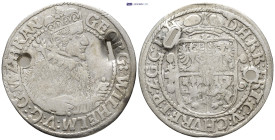 Brandenburg. Georg Wilhelm, AD 1619-1640. AR, 1/4 Thaler. (29mm, 6.2 g).
Obv: GEORG WILHELM V G G M Z BRAND. George Wilhem to the right, holding scept...