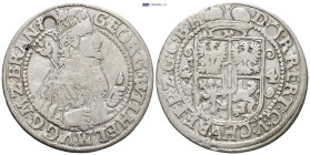 Brandenburg. Georg Wilhelm, AD 1619-1640. AR, 1/4 Thaler. (29mm, 6.27 g).
Obv: GEORG WILHELM V G G M Z BRAND. George Wilhem to the right, holding scep...