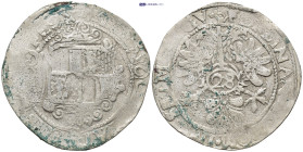 GERMANY, Oldenberg (Herzogtum). Anton Günther. Duke, 1603-1667. AR 28 Gulden (39mm, 21.7 g). In the name of Holy Roman Emperor Ferdinand III. Jever mi...
