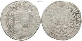 GERMANY, Oldenberg (Herzogtum). Anton Günther. Duke, 1603-1667. AR 28 Gulden (40mm, 19,7 g). In the name of Holy Roman Emperor Ferdinand III. Jever mi...