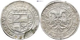 Netherlands. Deventer. AR Florin 1618 (28 Stuivers) (38mm, 20.2 g).