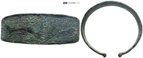 Bronze bracelet. (60mm, 33.8 g)