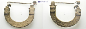 Bronze fibula. Phrygian type. (82mm, 85.3 g)
