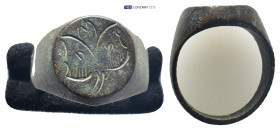 Bronze ring. (16mm, 11.2 g)