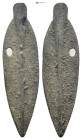 Bronze Roman arrow head. (51mm, 4.96 g)