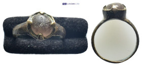Ring with stone. (8mm, 2.4 g)