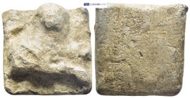 Seal and Weight PB Thracian Chersonese, Lysimachia. 1/8 mina weight (c. 4th–2nd centuries BC) A square lead weight with rounded corners. On the obvers...