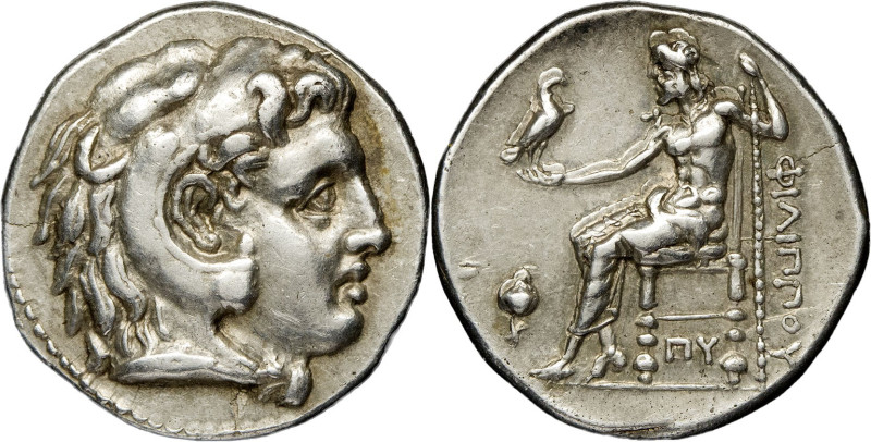 GRÈCE ANTIQUE - GREEK
Macédoine (royaume de), Philippe III (323-317 av. J.-C.). ...