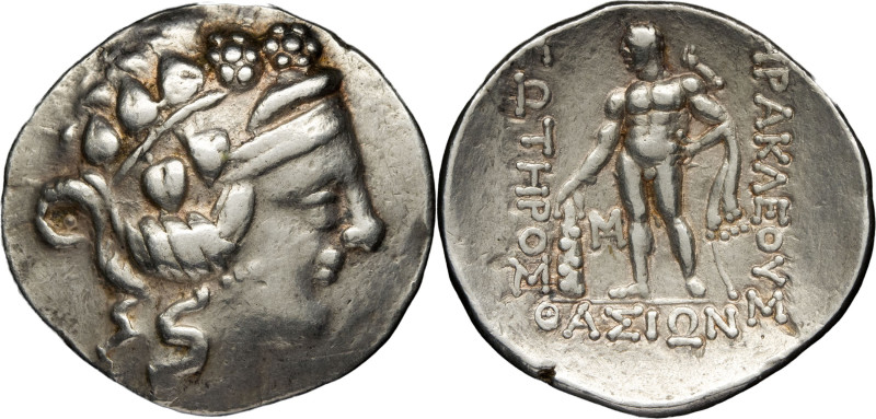 GRÈCE ANTIQUE - GREEK
Thrace (îles de), Thasos. Tétradrachme ND (IIe-Ier siècle ...