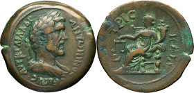 EMPIRE ROMAIN - ROMAN
Antonin le Pieux (138-161), Égypte. Drachme An 13 (149-150), Alexandrie.
RPC IV, 1188 ; Bronze - 23,20 g - 33 mm - 12 h
TB.