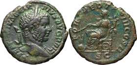 EMPIRE ROMAIN - ROMAN
Geta (198-212). As ND (211), Rome.
RIC.175 ; Bronze - 10,35 g - 24,5 mm - 12 h
Flan irrégulier. TB-TTB.