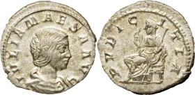 EMPIRE ROMAIN - ROMAN
Julia Maesa (218-225). Denier ND (218-222), Rome.
RIC.420 ; Argent - 3,30 g - 19 mm - 1 h
Provient de la vente sur offres Boule ...
