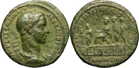 EMPIRE ROMAIN - ROMAN
Alexandre Sévère (222-235). As, troisième libéralité ND (226), Rome.
RIC.455 ; Bronze - 11,59 g - 26 mm - 12 h
Corrosion. TB....