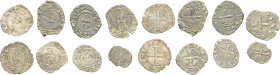 FRANCE / FÉODALES - FRANCE / FEUDAL
Arles (archevêché d’), Étienne de la Garde (1351-1361). Lot de 6 deniers et 2 oboles ND, Arles.
Dy.1749 et v. ; Bi...