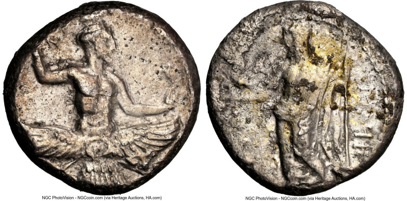 CILICIA. Mallus. Tiribazus (ca. 388-380 BC). AR stater (21mm, 10.30 gm, 11h). NG...