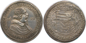 RDR – Habsburg – Österreich, RÖMISCH-DEUTSCHES REICH. Erzherzog Leopold V. (1619-1632). Reichstaler 1621, Hall. Silber. 28,39 g. Dav. 3330, M./T. 422 ...