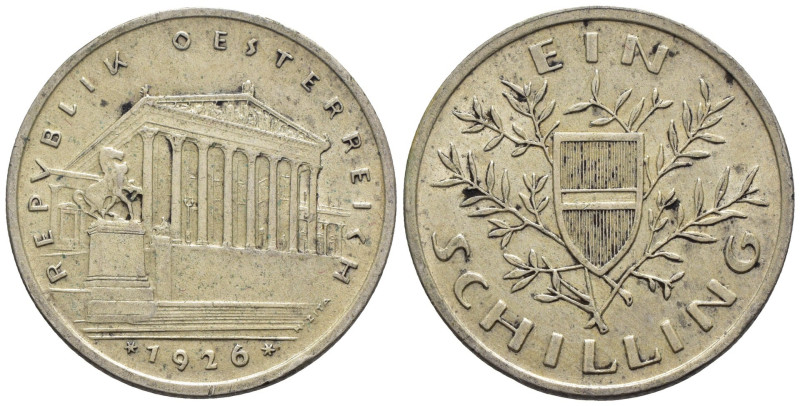 Austria - 1 Schilling 1926 - Ag - KM#2840
BB/SPL

SPEDIZIONE SOLO IN ITALIA -...