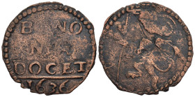 Bologna - Stato Pontificio - Quattrino 1636 - "Bononia Docet" - Cu. - gr. 2,41
MB

SPEDIZIONE SOLO IN ITALIA - SHIPPING ONLY IN ITALY