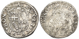 Bologna - Innocenzo XI (1676-1689) - Carlino 1687 - Ag - gr. 1,73 
BB

SPEDIZIONE SOLO IN ITALIA - SHIPPING ONLY IN ITALY