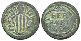 Ferrara - Benedetto XIV, Lambertini (1740-1758) - Quattrino - 1746 - CNI 60 - 70 - Cu
BB

SPEDIZIONE SOLO IN ITALIA - SHIPPING ONLY IN ITALY