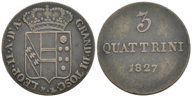 Firenze - Leopoldo II di Lorena (1824-1859) - 3 Quattrini 1827 - RARA - Cu - Gigante 74
qSPL

SPEDIZIONE SOLO IN ITALIA - SHIPPING ONLY IN ITALY