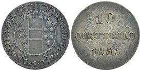 Firenze - Leopoldo II di Lorena (1824-1859) - 10 Quattrini 1853 - Mi - Gigante 65
qSPL

SPEDIZIONE SOLO IN ITALIA - SHIPPING ONLY IN ITALY