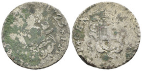 Genova - Dogi biennali, III fase (1637-1797) - 2 Soldi 1723 - Mi - gr. 1,92
MB

SPEDIZIONE SOLO IN ITALIA - SHIPPING ONLY IN ITALY