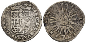 Mantova - Ferdinando Gonzaga (1612-1626) - Da 7 Soldi - Ag - gr. 1,46 - MOLTO RARA - MIR 613
MB+

SPEDIZIONE SOLO IN ITALIA - SHIPPING ONLY IN ITAL...