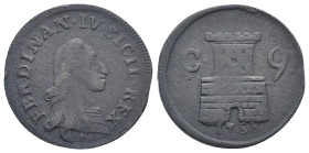 Napoli - Ferdinando IV (1759-1799) - 9 Cavalli 1788 - RARA - Cu - gr. 4,79 - Gigante 148
BB

SPEDIZIONE SOLO IN ITALIA - SHIPPING ONLY IN ITALY