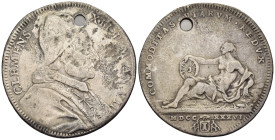 Roma - Clemente XII (1730-1740) - Testone 1736 Anno VII - gr. 8,10 - foro 
MB

SPEDIZIONE SOLO IN ITALIA - SHIPPING ONLY IN ITALY