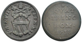 Roma - Clemente XII (1730-1740) - Quattrino 1738 Anno IX - gr. 2,39 - Muntoni 164
BB/SPL

SPEDIZIONE SOLO IN ITALIA - SHIPPING ONLY IN ITALY
