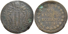 Roma - Benedetto XIV (1740-1758) - Un Baiocco Romano 1756 - Cu - gr. 10,76 - 33,6 mm - MIR 2622/3
MB/BB

SPEDIZIONE SOLO IN ITALIA - SHIPPING ONLY ...