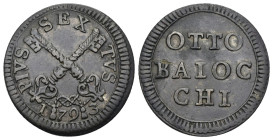 Stato Pontifcio - Roma - Pio VI (1775-1799) - Otto Baiocchi 1793 - gr. 4,89
qSPL

SPEDIZIONE SOLO IN ITALIA - SHIPPING ONLY IN ITALY