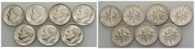 USA - Lotto di 7 monete da 1 Dime anni vari - Ag.

SPEDIZIONE SOLO IN ITALIA - SHIPPING ONLY IN ITALY