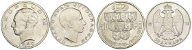Mondiali - Lotto 2 monete: Belgio 50 Francs 1940 Ag KM#121 - Jugoslavia 50 Dinara 1938 Ag KM#24

SPEDIZIONE SOLO IN ITALIA - SHIPPING ONLY IN ITALY
